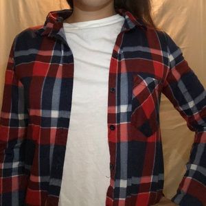Graphic flannel